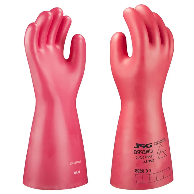 High Voltage Anti-Electricity Insulated Safety Gloves 12kV 35kV 33kv Electrical Rubber Gloves