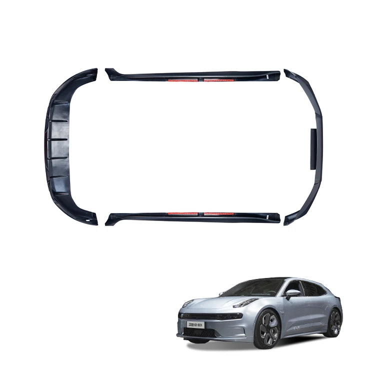 Kits de carrocería para Zeekr 001 2021-2023 Accesorios PP Plastics Bodykit Parachoques delantero Faldón lateral Parachoques trasero Accesorio exterior