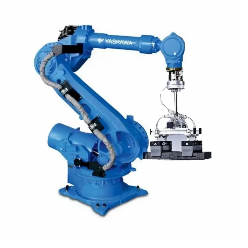 Yaskawa Robot Motoman GP180 Industrial Robot Arm YRC1000 Controller with Rail for Automatic Handing Solution