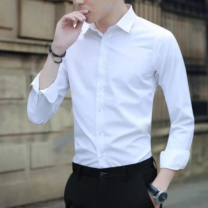 Buy Solid White Shirt For Men  Men's White Solid Shirt For Men