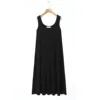 vestido chaleco negro