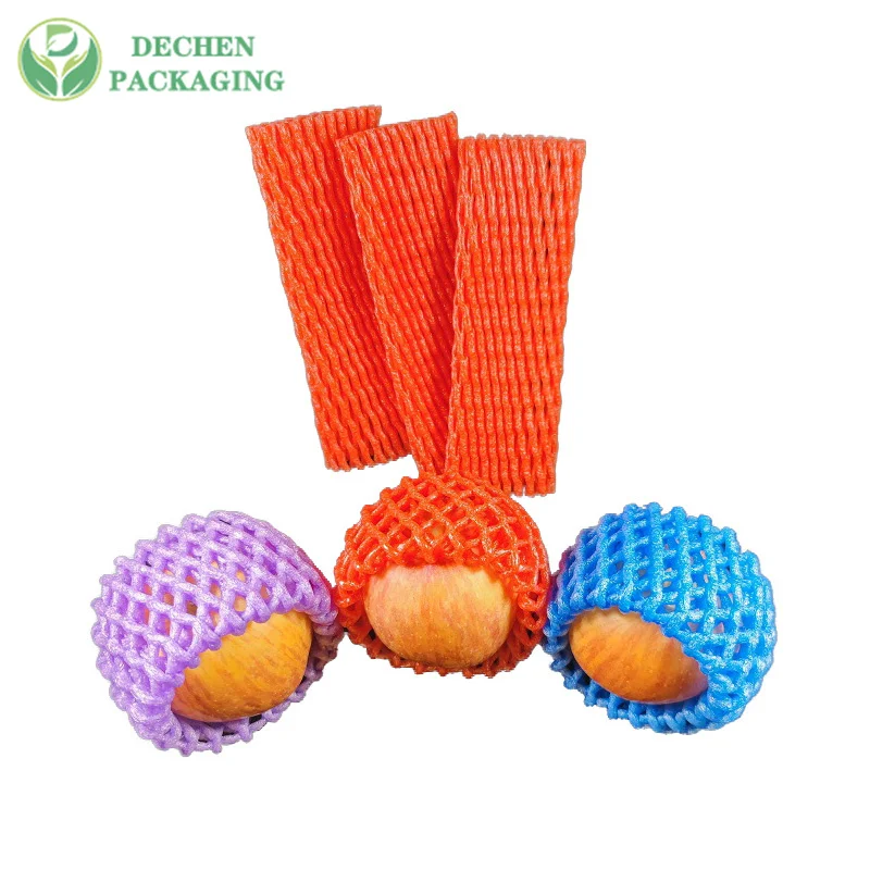 Manchon de protection en plastique pour filet de fruits en mousse Epe