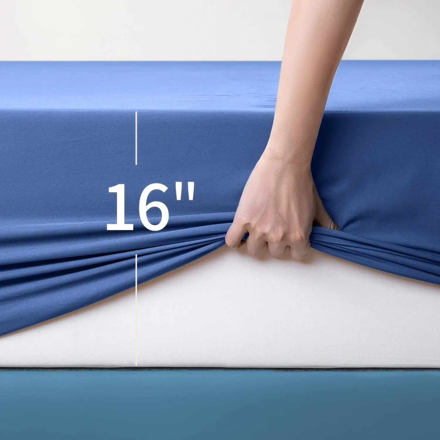 Customized Size Polyester Cotton Colors Twin Full Queen King Size Bed