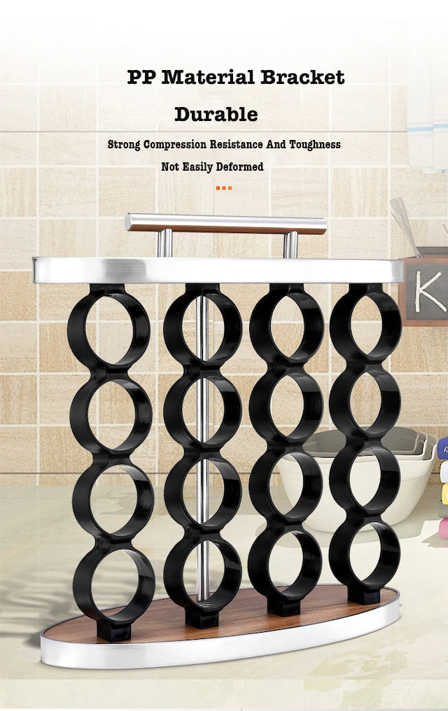 Kitchen Useful Gadgets Seasoning Spice with Jars and Handle for Countertop Spice Organizer Kitchen