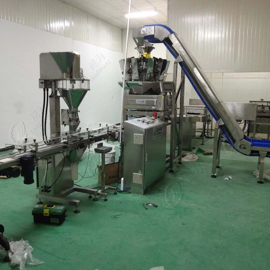 Линия по производству фасовки и герметизации молочного кофе