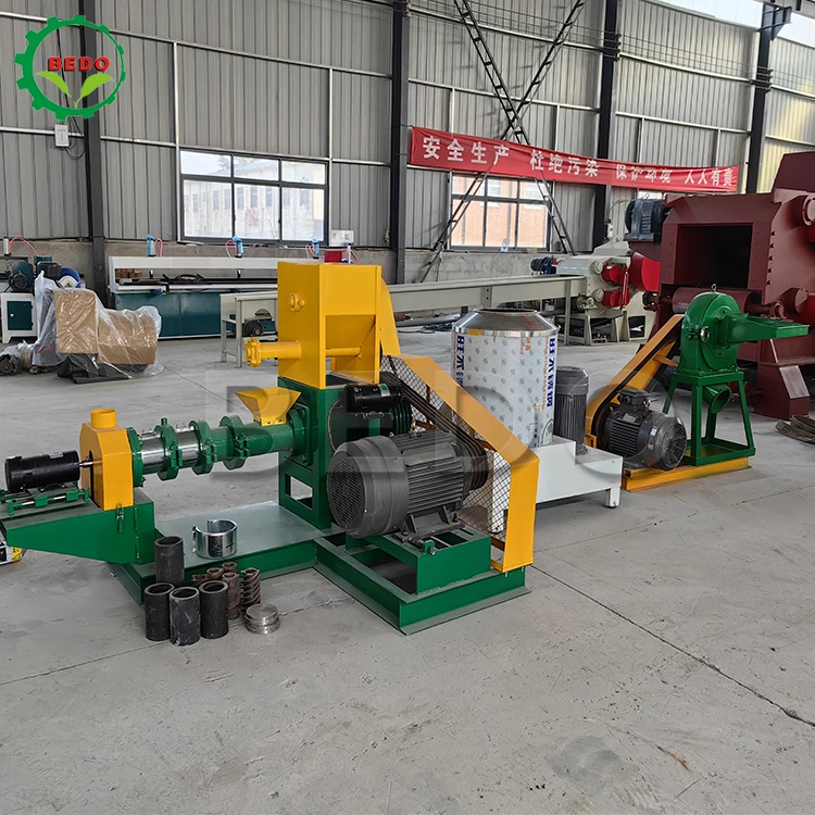 Floating Fish Food Feed Extruder Manufacturing Machinery Granule Making Pet Food Pellet Mill Making Machine for Fish