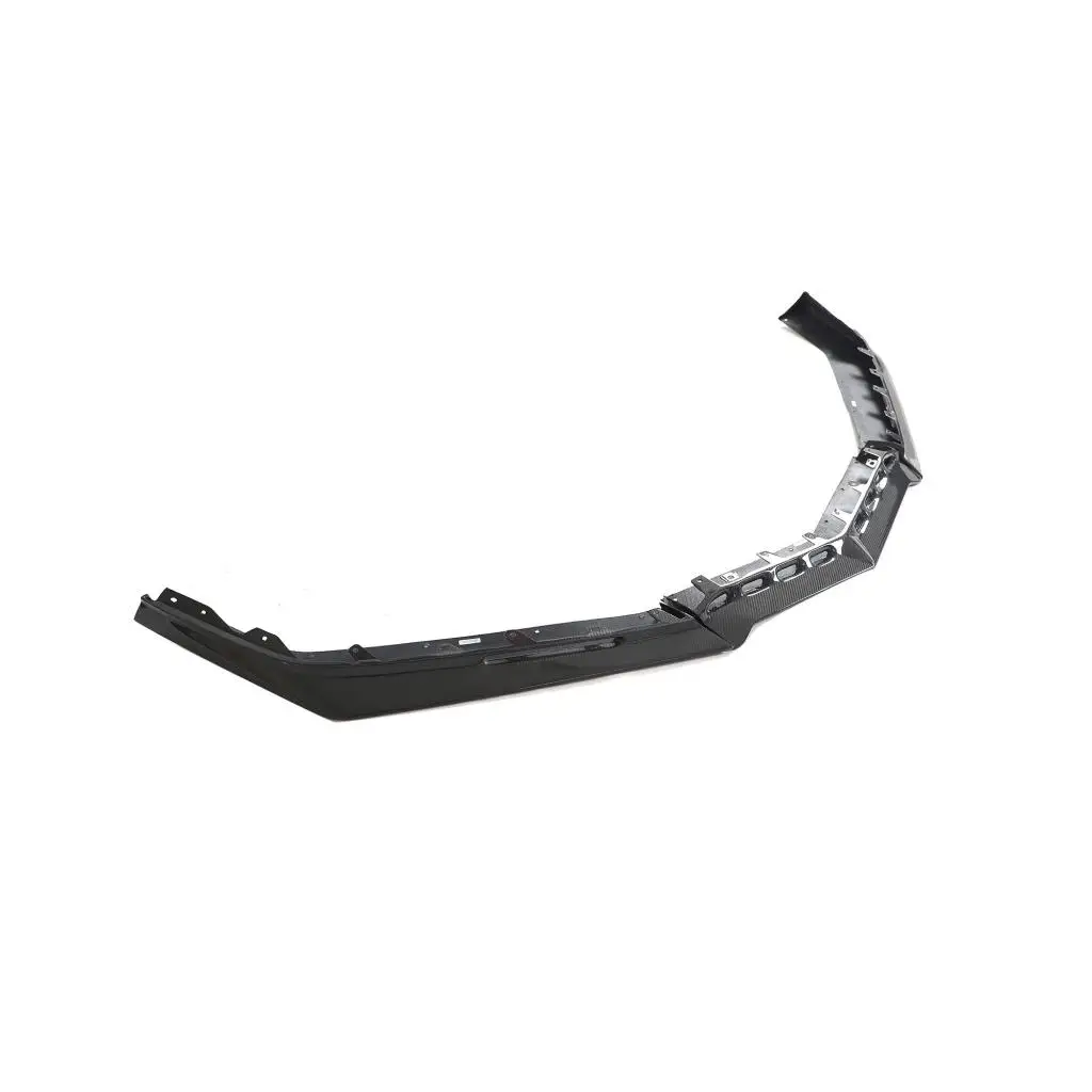 Carbon Fiber Z06 Front Bumper Splitter Lip Chin Spoiler for Chevrolet Corvette C8 Z06 Coupe 2023 2024