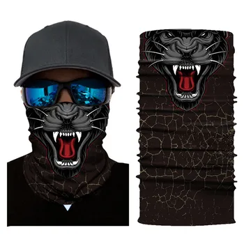3d bandana face shield cycling neck buffs motorcycle face windproof mask outdoor skull seamless balaclava headband scarf