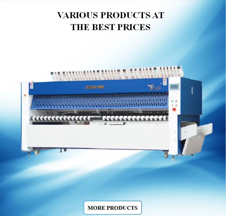 Commercial Automatic Laundry Folding Machine Towel Folder Machine Sheets Folding Equipment supplier