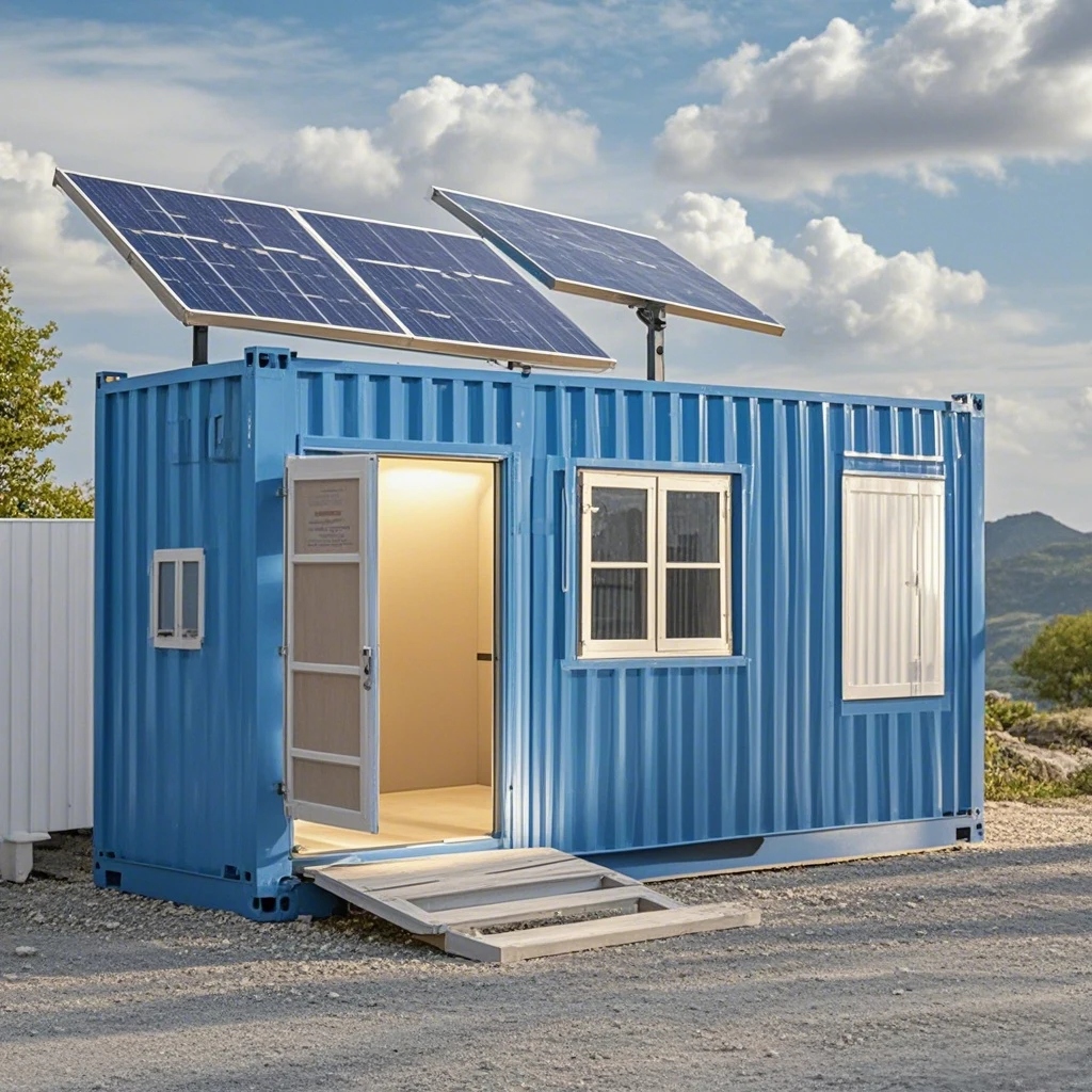 Solar Container Cold Storage  With Panel and Battery Preservation Machinery Cool Room Cold Storage