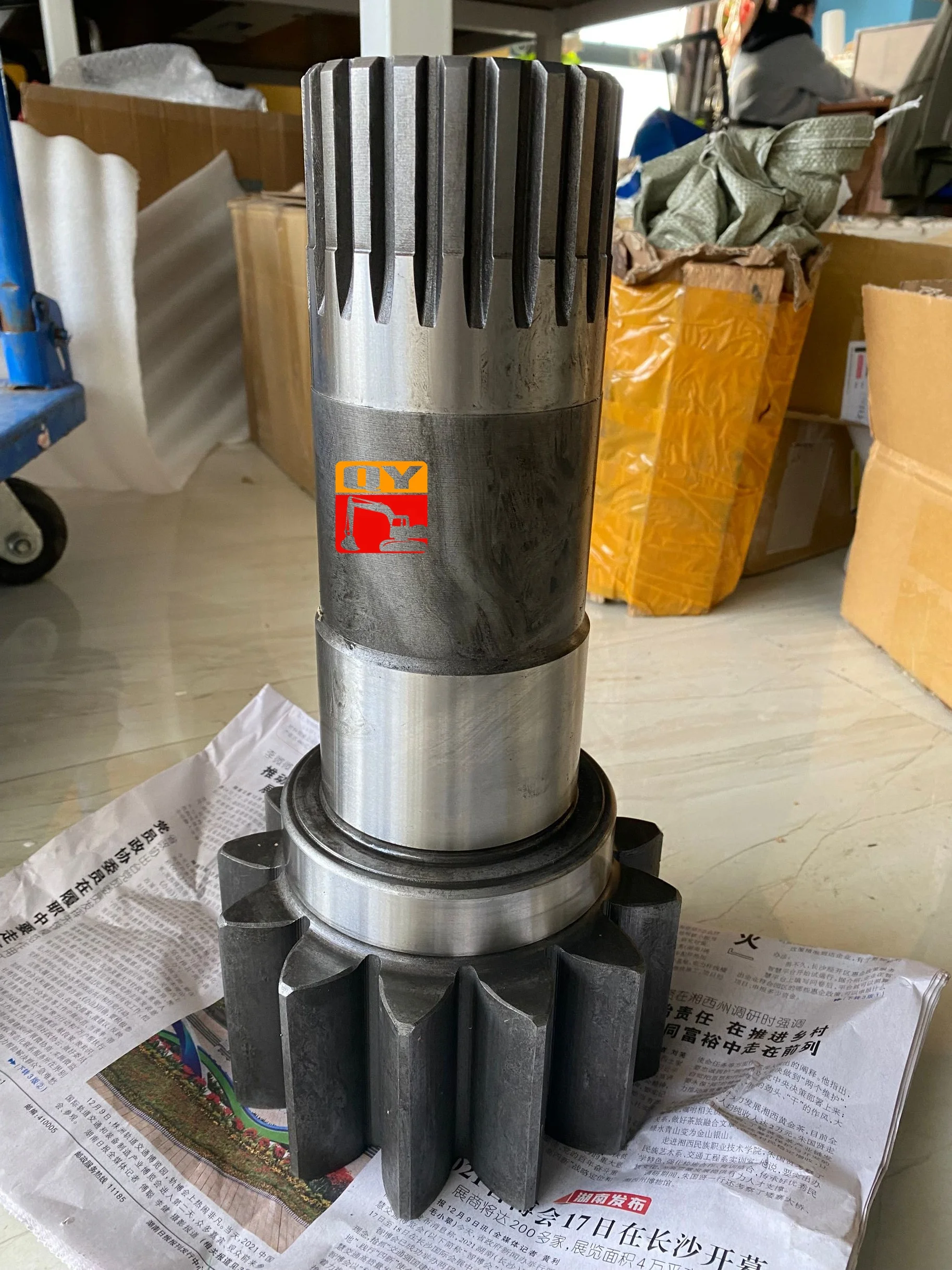 2062669112 - Durable Shaft for Excavator PC200-8/7 Swing Bearing