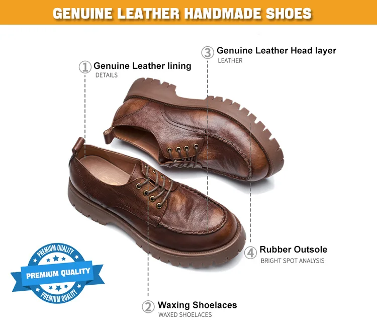 Wholesale Men Genuine Leather Custom High Quality Genuine Leather Dress ...