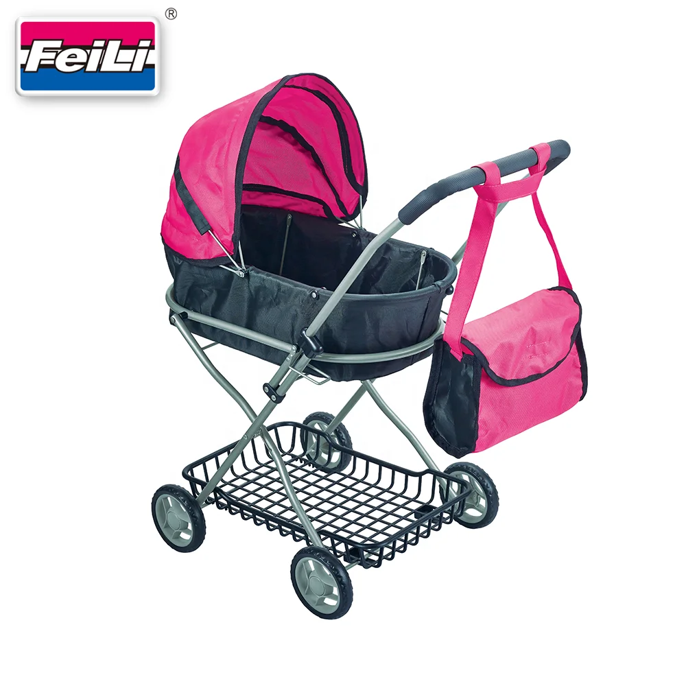 Dollri Starri 2023 новый дизайн Классическая Роскошная кукла люлька игрушка коляска с плечевой сумкой и корзиной для хранения игрушки коляски