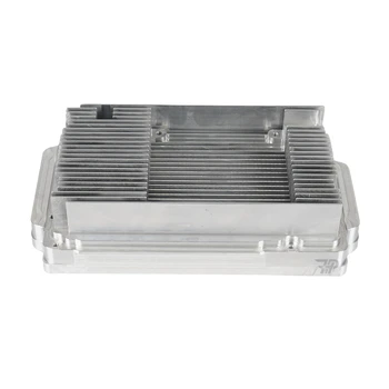 Custom CNC Anodized Aluminum Cooling Fin Extruded Profile Metal Machining CNC Lathe Service Heat Sink Aluminum Alloy Heatsink