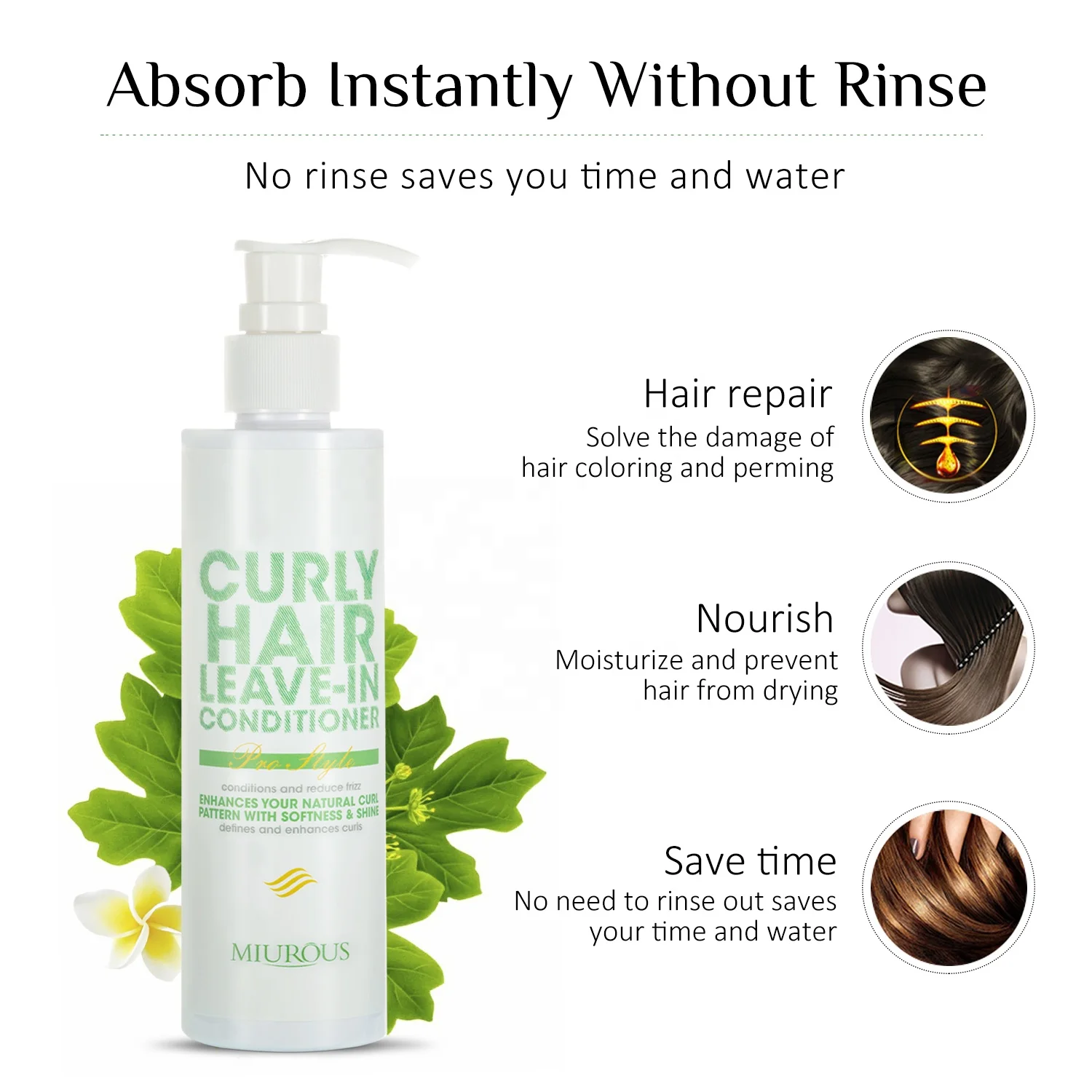 Увлажняющий крем для завитых волос без жестокости, увлажняющий коллагеновый кондиционер для вьющихся волос