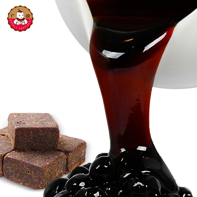 2.5kg Tiger Black Brown Sugar Syrup for Bubble Tea & Beverages