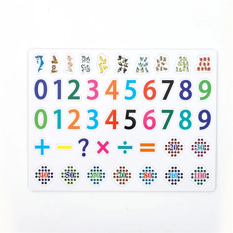 Education toys for kids Russian alphabet magnetic puzzle