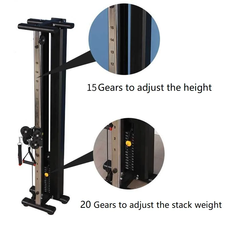 壁掛けトレーニングマシンシングルステーション/ラットプルダウン 壁掛けトレーニングマシンシングルステーション/ラットプルダウン