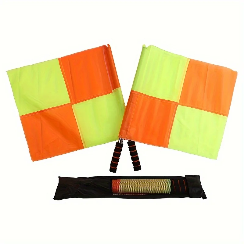 A101 Sports Kits Soccer Referee Card Set Red Card Yellow Card with High Quality Referee Whistles Flags Set