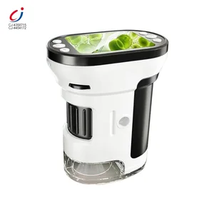 Chengji Pocket Microscope Toy Insect Hand Held Scientific Experiments Toy LED Hand Held Microscope Kids