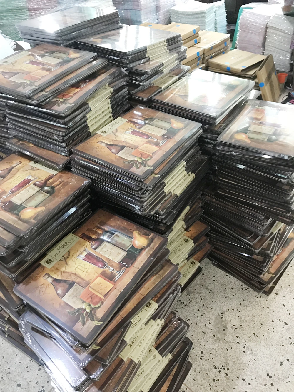 12 X 16 Inch Heat Resistant Rectangular Placemat Wood Table Mats For