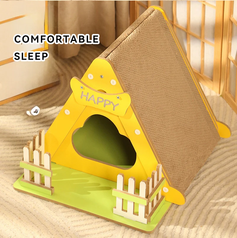 Cat Scratching Board Wear-resistant Not Chipped Sisal Vertical cat Scratching Ball Anti - Scratch Relief Claws Grinder cat Toys manufacture