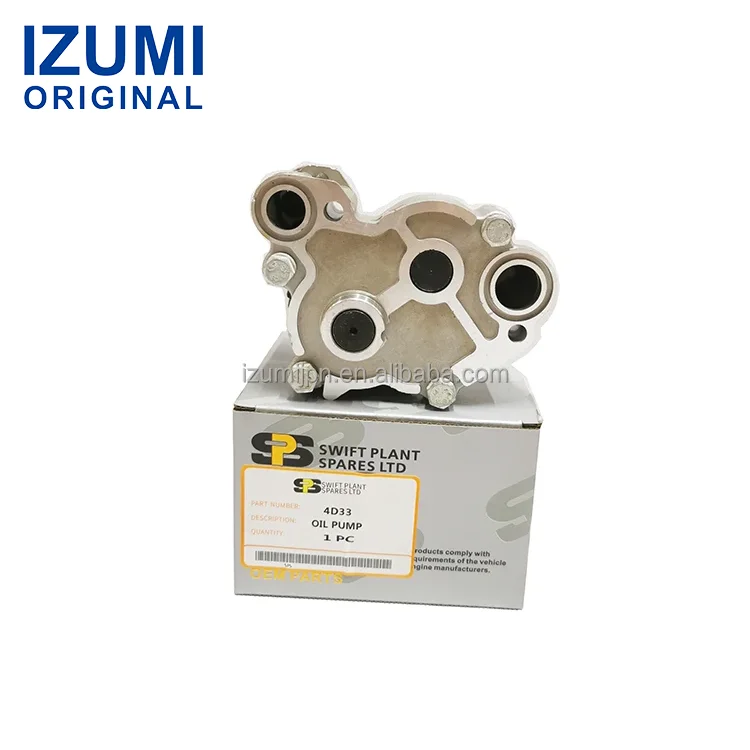 IZUMI ORIGINAL Bomba de aceite ME014600 para 4D32 y 4D33 de Mitsubishi, para excavadora E110 y E110B