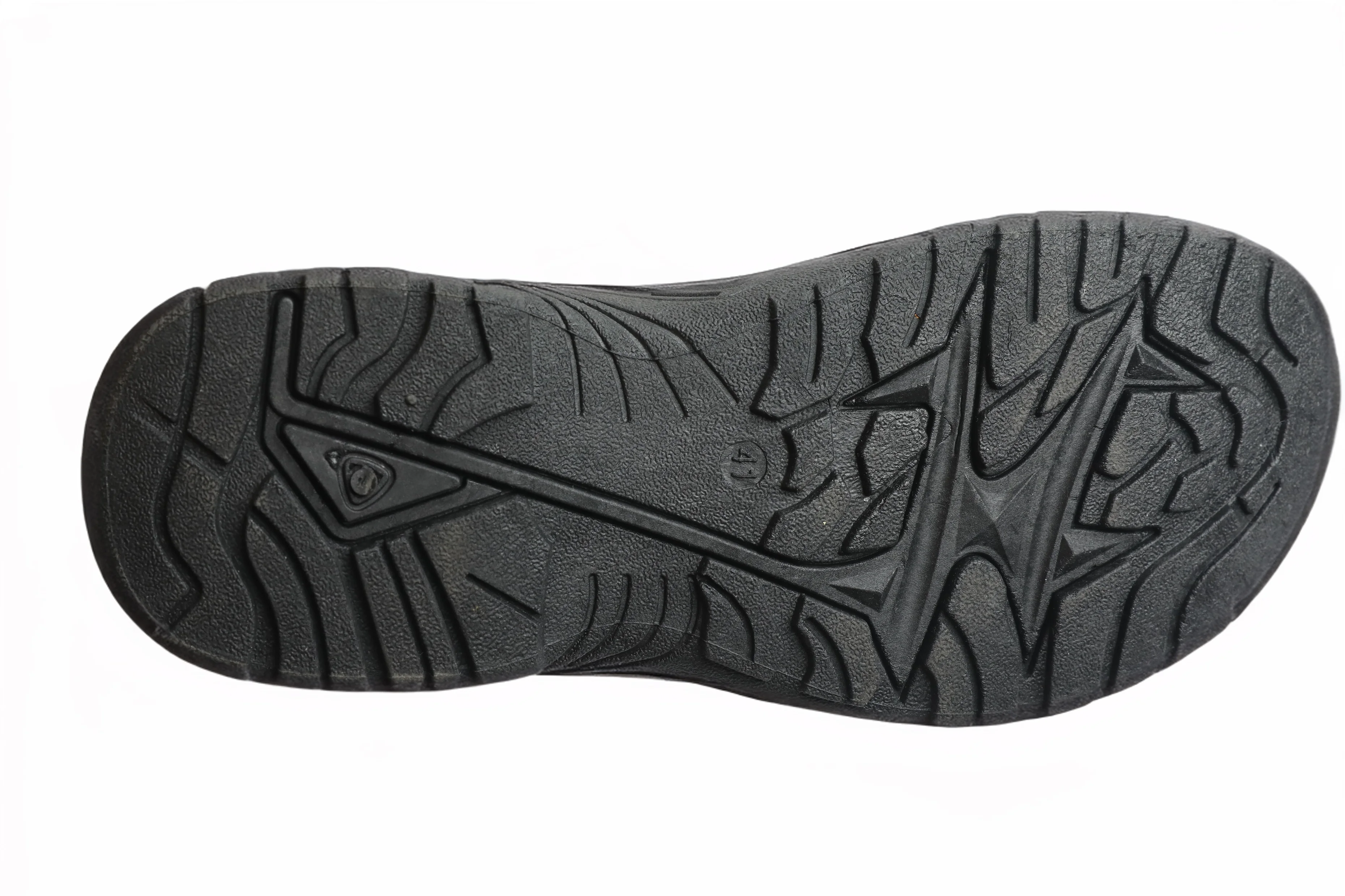 Open Toe Outdoor Non-Slip Buckle Strap Men's High Quality Handmade Flat Leather Slippers Men Cork Casual Sandals Beach Shoe