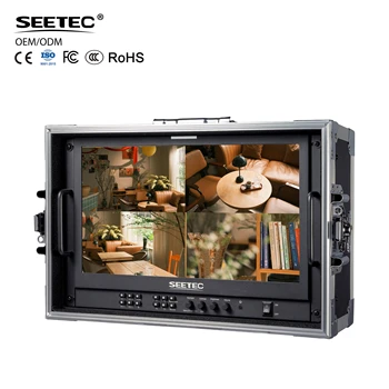 SEETEC ATEM156S-CO 15.6 Inch Portable Broadcast Monitor OEM Factory Wholesale with Logo Customization 3G-SDI Full HD