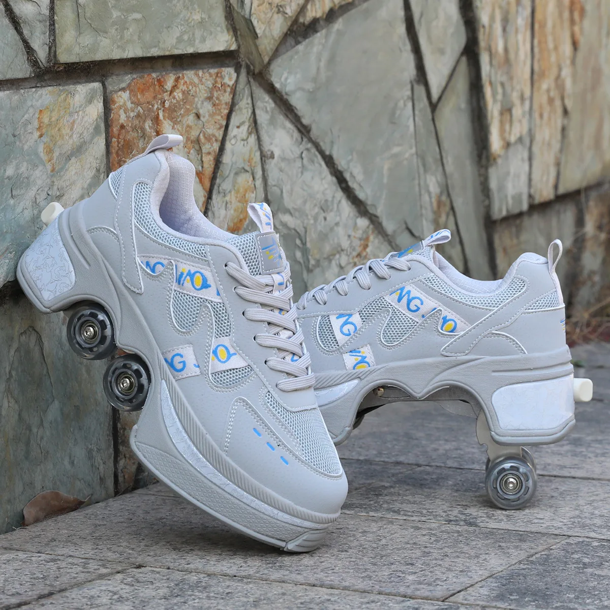 Deformed Shoes and Roller Skates For Adults Wholesale 4 Wheels Skate Shoes
