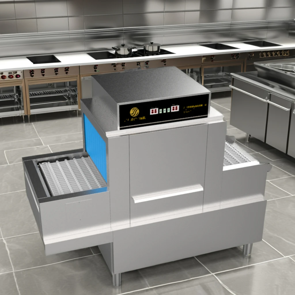 Fully Automatic Commercial Dishwasher Machine for Hotels Schools Restaurants for Kitchen Appliance Use