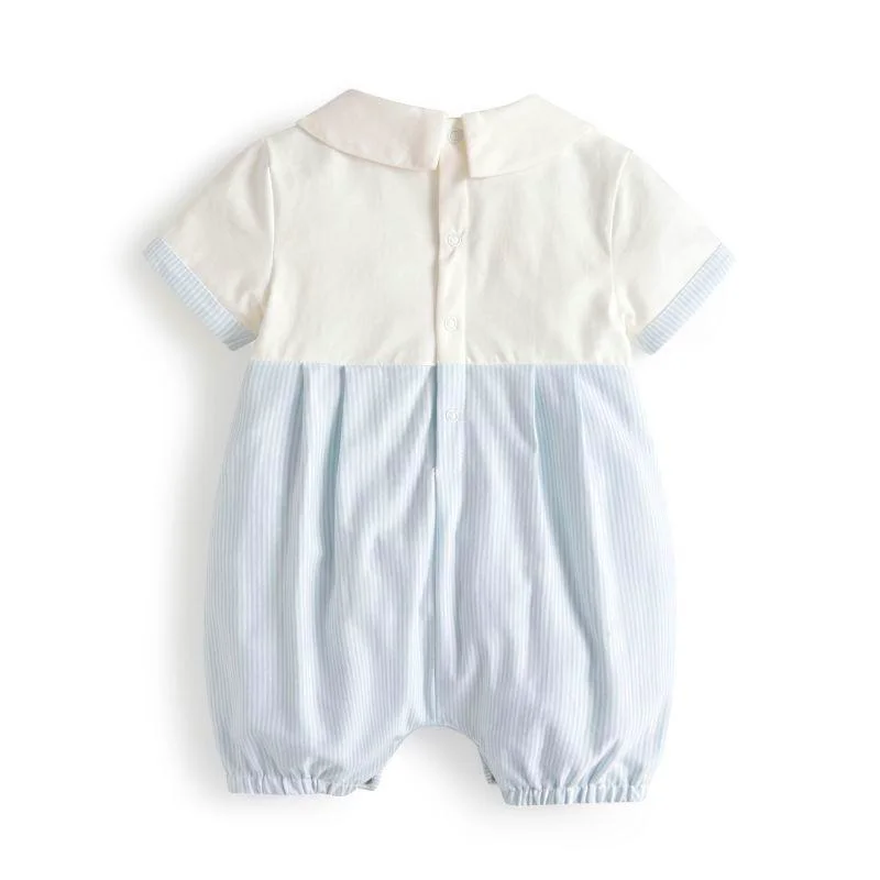 white christening suit for baby boy