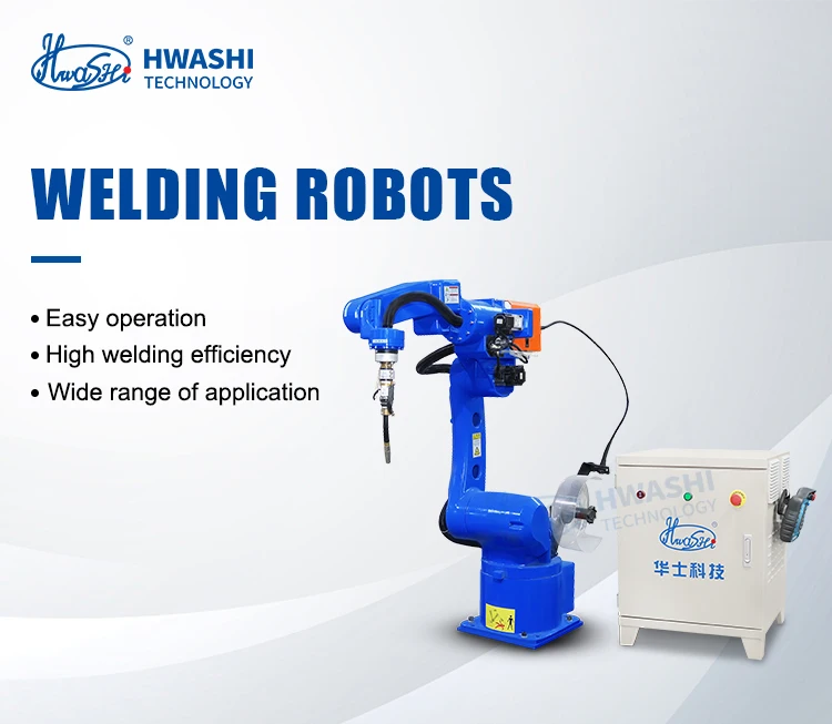 Hwashi 6 Axis Industrial Welding Robot Professional High Efficiency