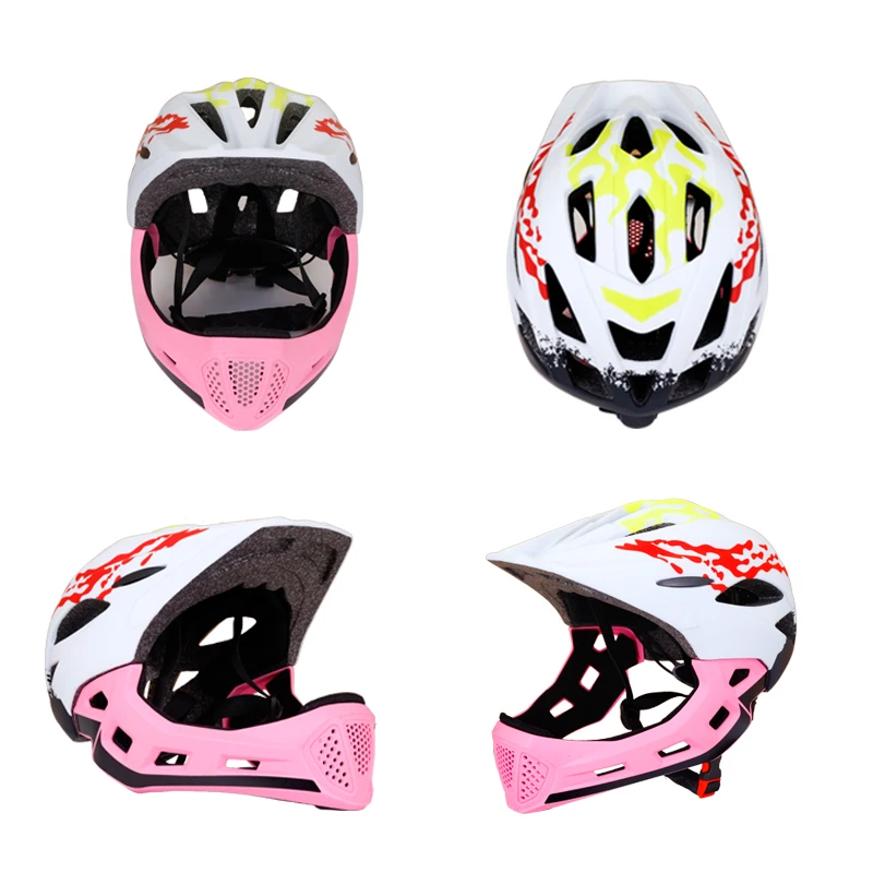Bambini Casco Della Bici Del Bambino del Fronte Pieno del Casco