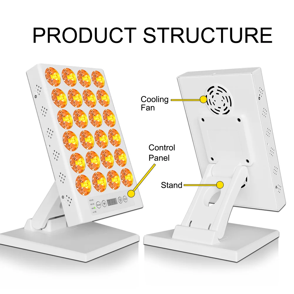 Shenzhen ideatherapy Limited Led Red Light Facial 417nm 590nm 630nm 850nm Beauty Panel for Face Beauti Red Light Therapy