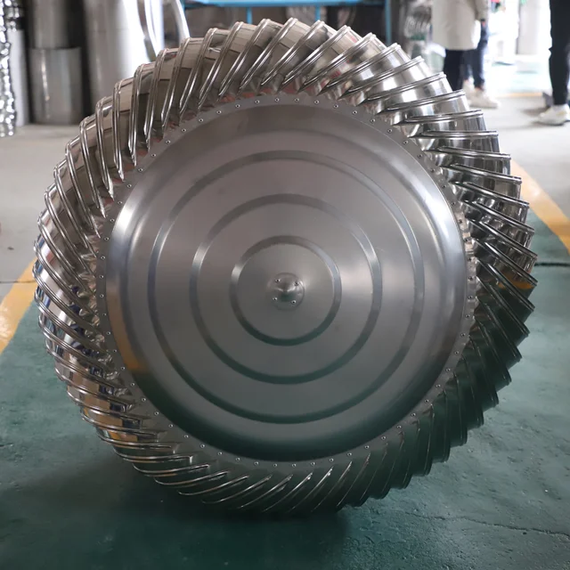 Wholesale Rotating Anti Backflow Louver Hood with No Power Fan