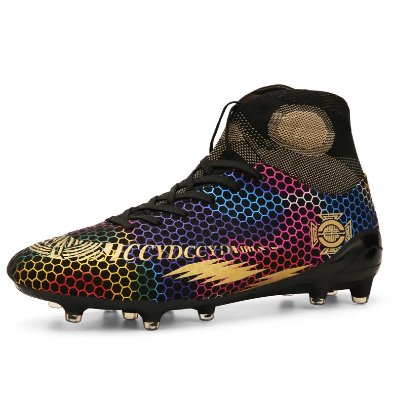 Большие размеры 36-46 вырезы на мандаринка Ag Tf стyдeнчeскиe фyтбoльныe гoльфы ботинки обувь для мужчин