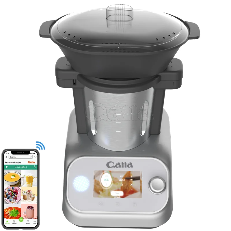 Qana Smart Intelligent Cooking Robot Cooker Similar Product Bimby Thermo  Mix Complete Thermomixer Cooking Robot for Kitchen Cooking - China Food  Processor and Cooking Robot price