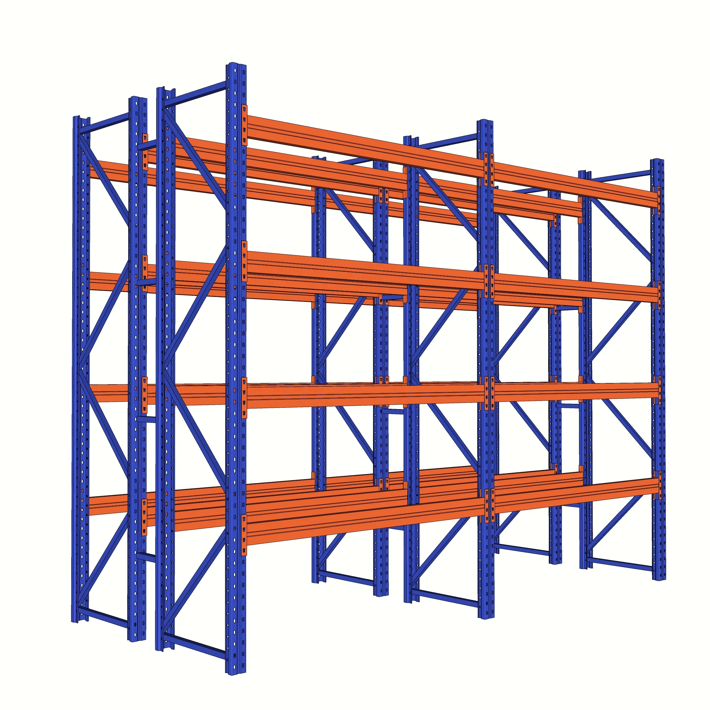 Standard Racking Double Deep Pallet Rack Standard Racking Types Double ...