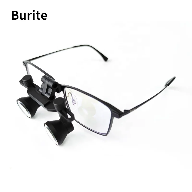 Titanium Frame Flipup Dental Loupes For Adjusting The Interpupillary