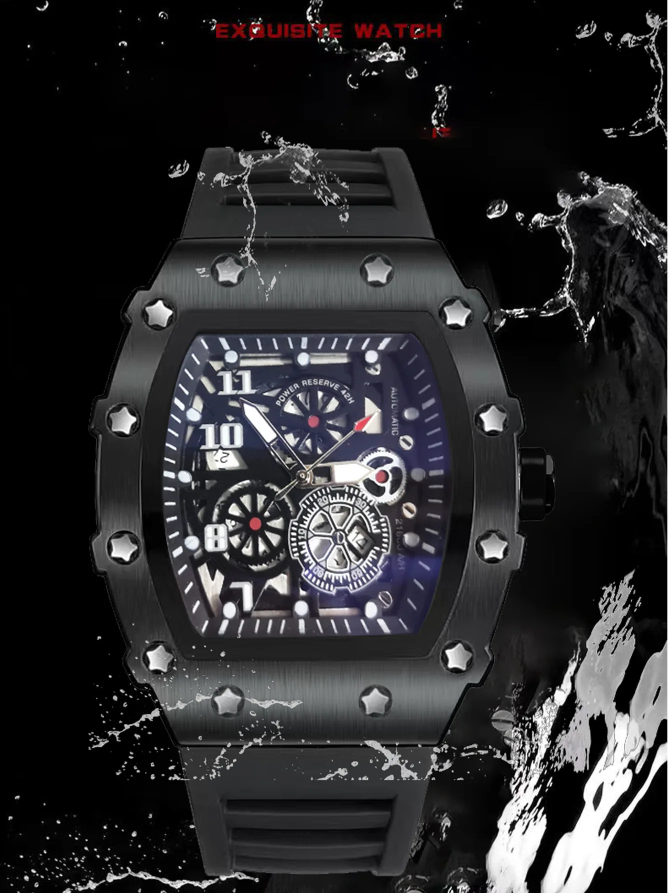 Luxury Men's Waterproof Quartz Watch - High Quality