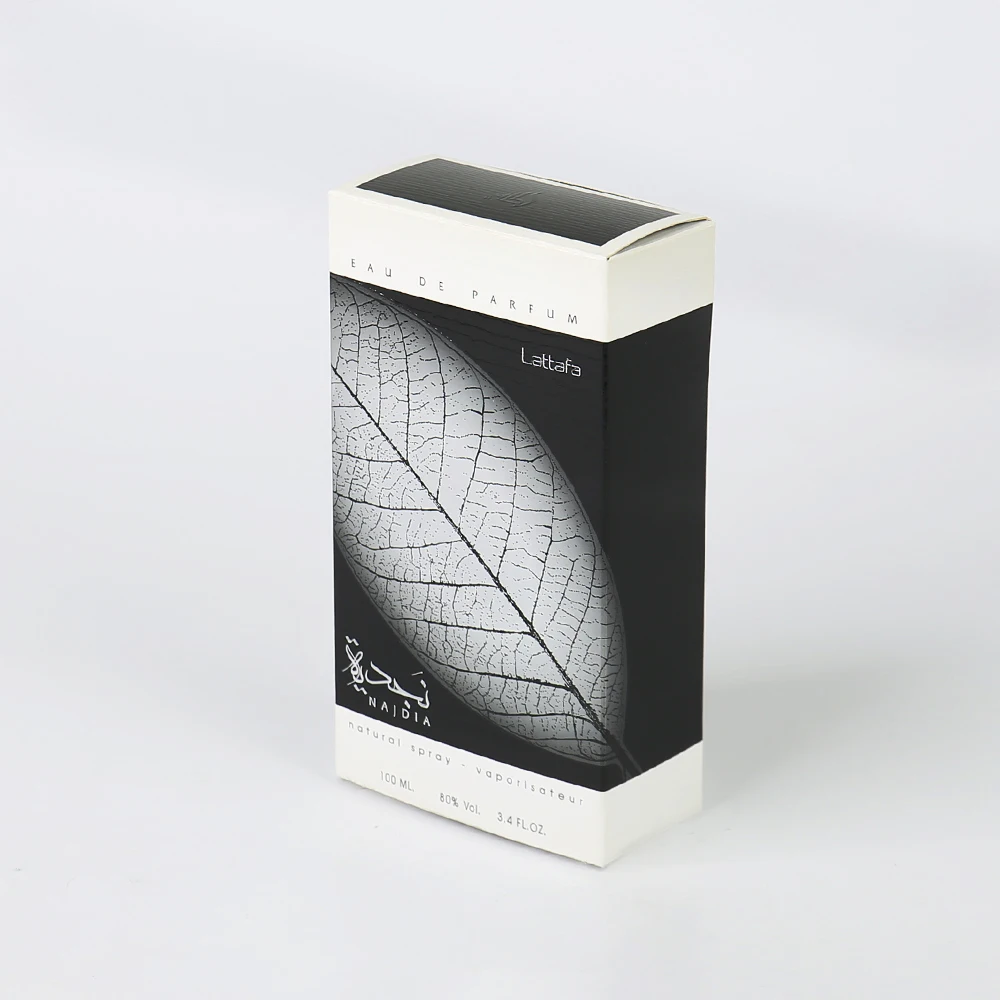 product luxury custom soft white card paper perfume box with hot silver stamping embossing for cosmetic arab perfume bottle packaging-3