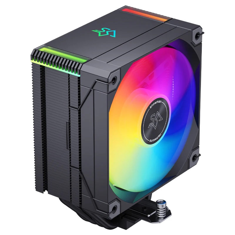 SNOWMAN MT4V4 CPU Cooler with 4 Heat Pipes & ARGB LED for Gaming