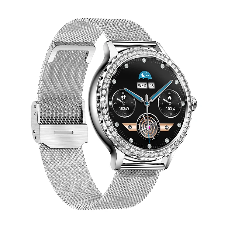 NX19 Round Screen BT Answer Call Sport Smart Watch Sleep Monitoring Relojes Inteligentes for Females Males