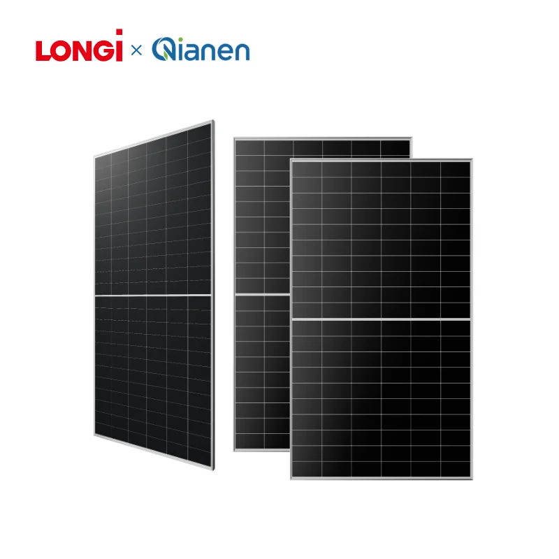 Vysoký výkon pro Longi Himo X10 N-typu Hliníkový rám IBC Solární systém pro domácnost 10 panelů 655 W–670 W Solární panely