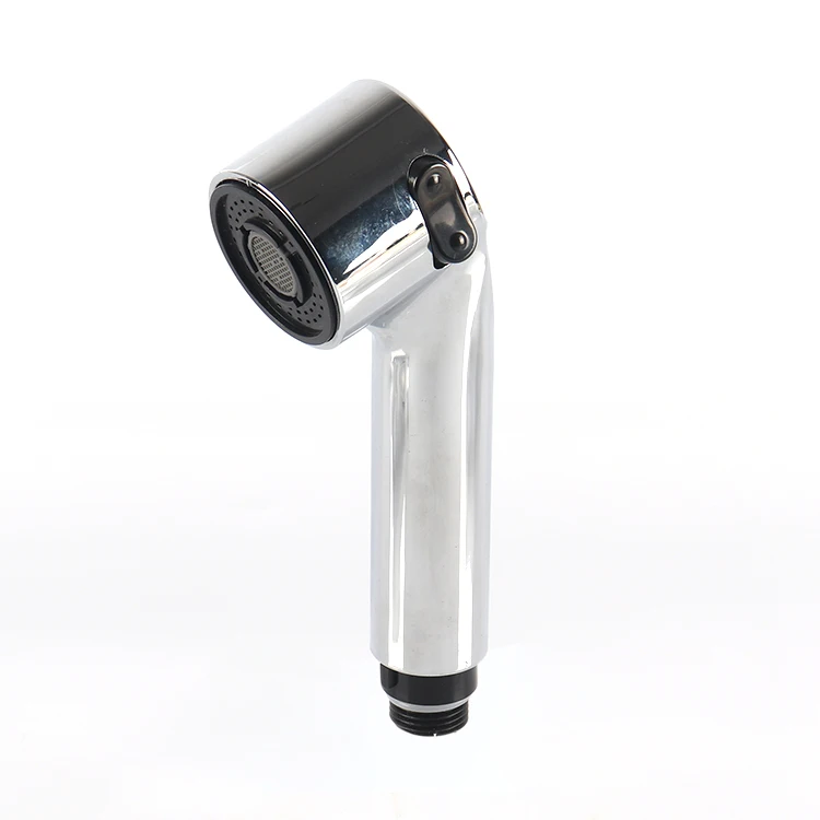 Multifunctional Brushed Nickel Pull Out Spray Head Angle Simple Kitchen