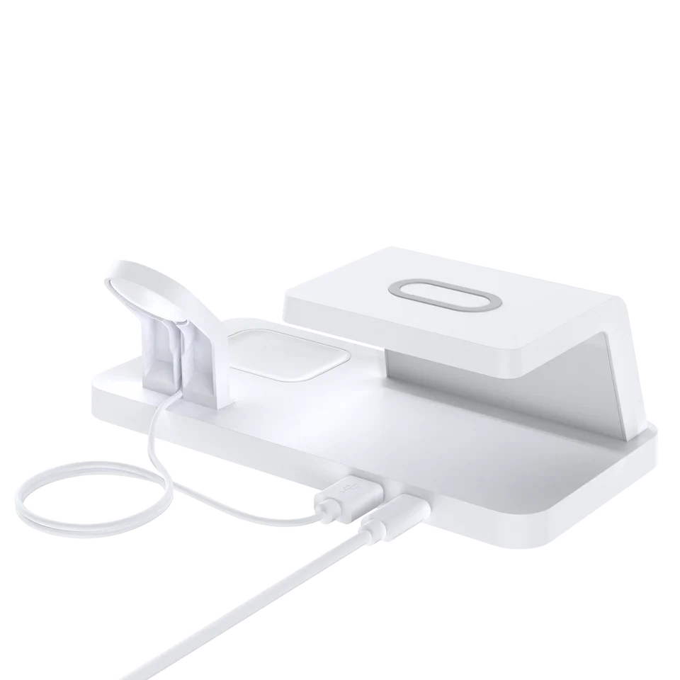 6 In 1 Charging Stand Fast Charge 15w Wireless Charger For Mobile Phone Watch Airpods Buy