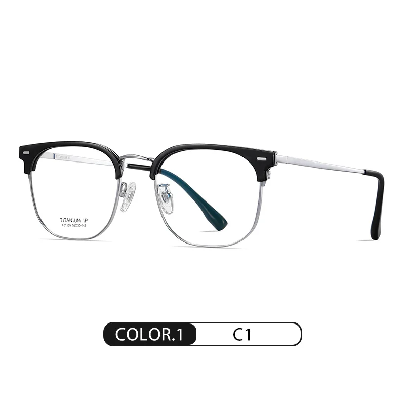 Marque Designer Titane Lunettes Myopie Affaires Léger Lunettes