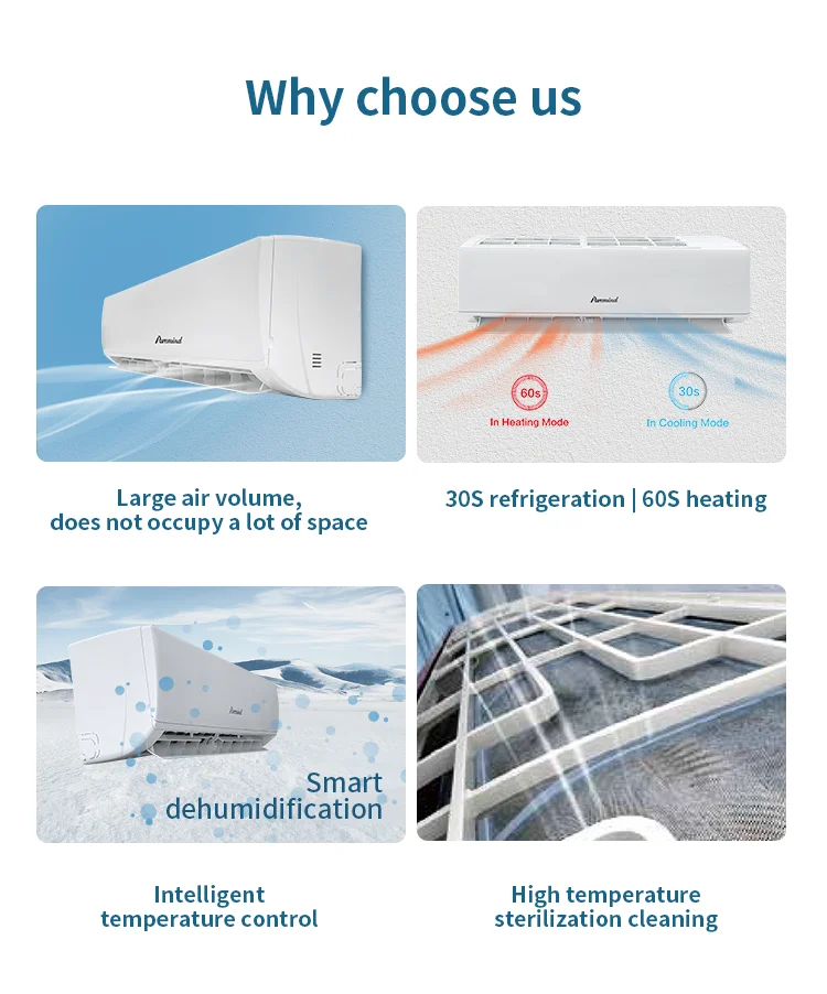 Puremind High Quality Inverter Split Type Wall Mounted Air Conditioner