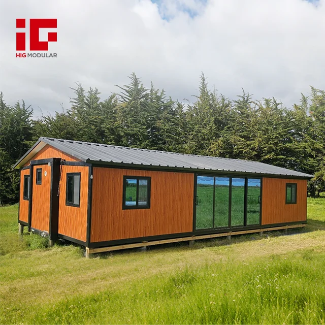 Factory Direct Modern Prefab ADU Luxury Tiny Home Modular Backyard Foldable Expandable Container House Australia for Family